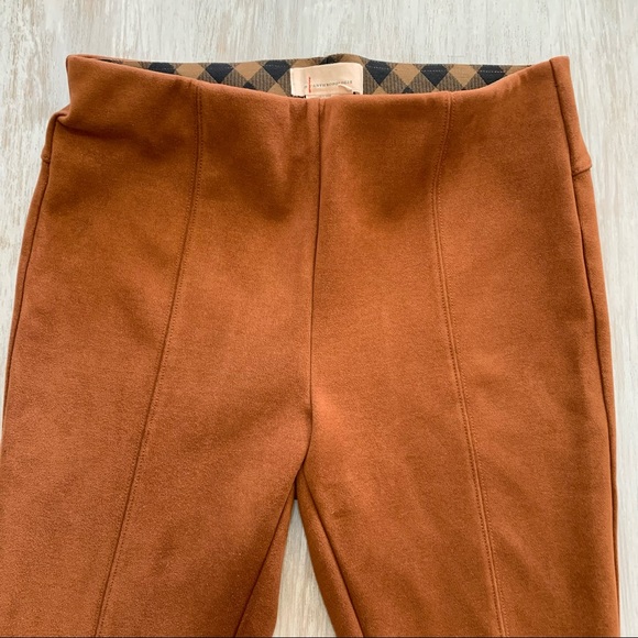 ANTHROPOLOGIE | Vegan Suede Ankle Leggings - Picture 3 of 9